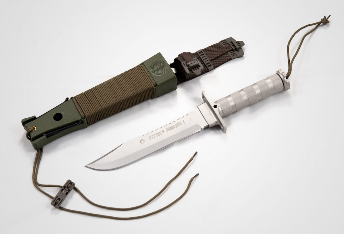 Aitor Jungle King 1 Silver Tactical Combat Knife with